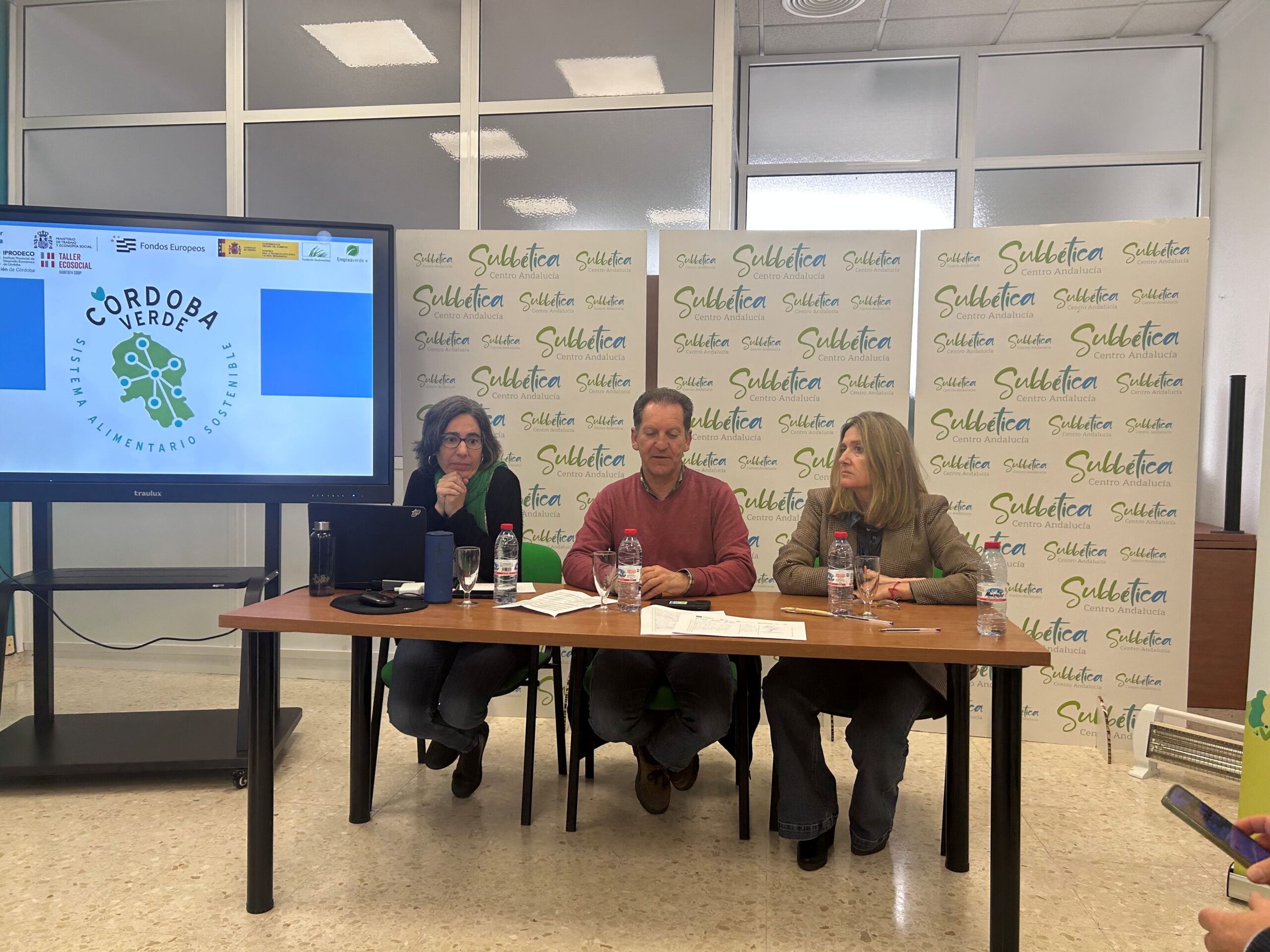 Reunión de Córdoba Verde en la sede de la Mancomunidad